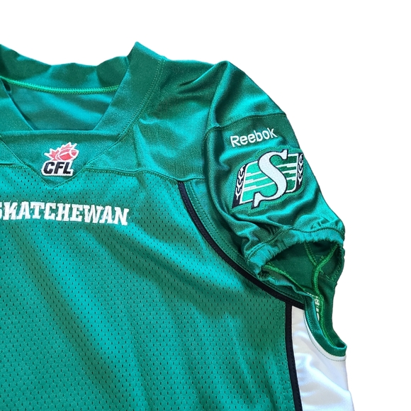 Reebok Saskatchewan Rough Riders Jersey Canadaian Football League Apparel Smalp - Picture 10 of 13